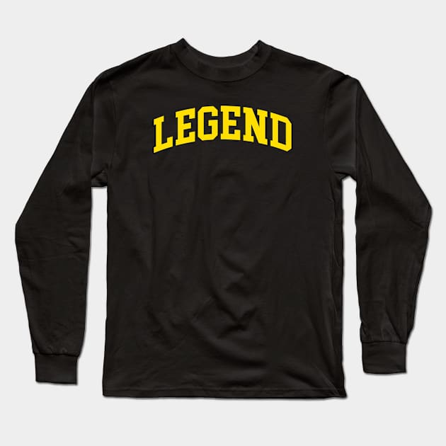 Legend Long Sleeve T-Shirt by monkeyflip